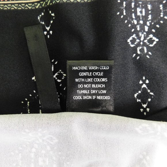 Ivory Love Women Shirt Black Multi L - Picture 5 of 5